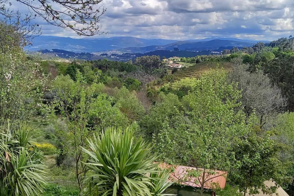 Cabin Quinta Pomar Do Pontido Cabeceiras de Basto ภายนอก รูปภาพ