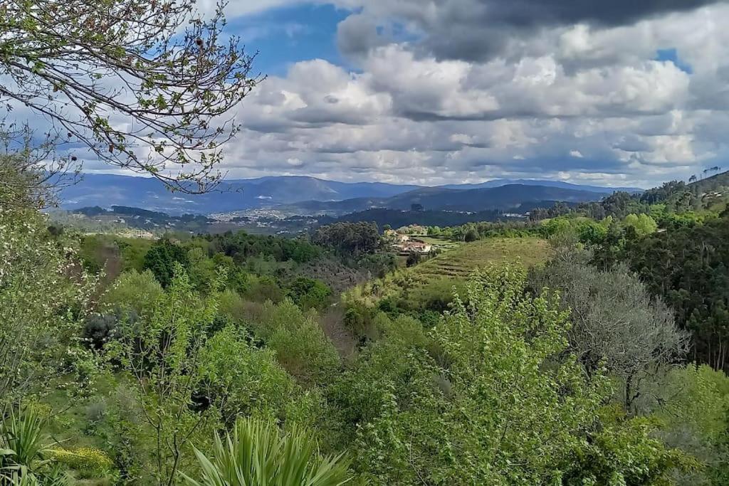Cabin Quinta Pomar Do Pontido Cabeceiras de Basto ภายนอก รูปภาพ